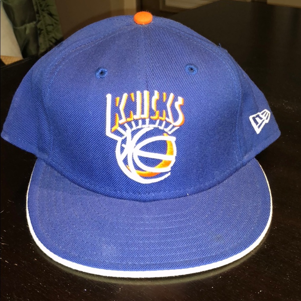 New Era New York Knicks Fitted Hat Size 7 3/4